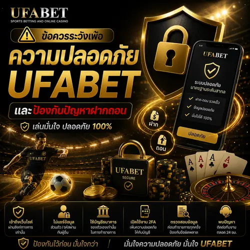 ความปลอดภัยบัญชีธนาคาร UFABET